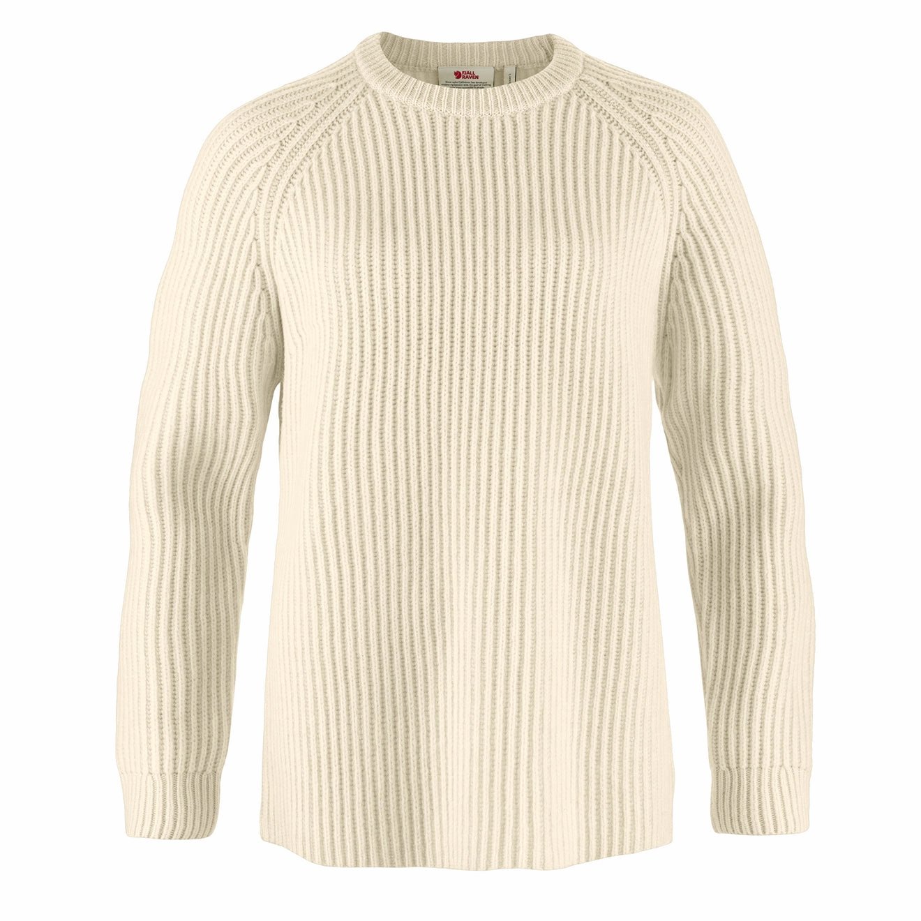 Shop Smart Deals Fjallraven Womens Ovik Rib Sweater Chalk White