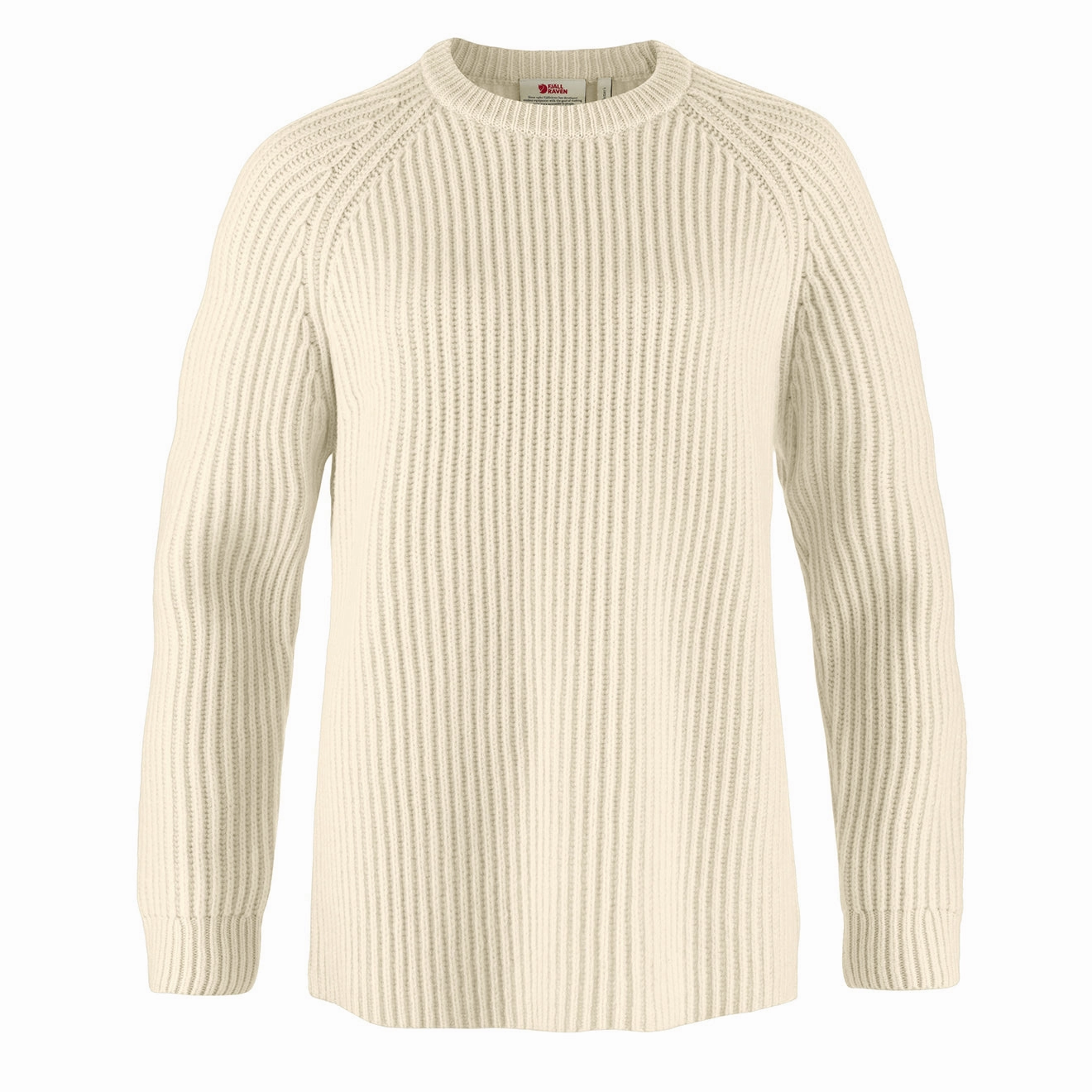 MustHave Clearance Fjallraven Womens Ovik Rib Sweater Chalk White