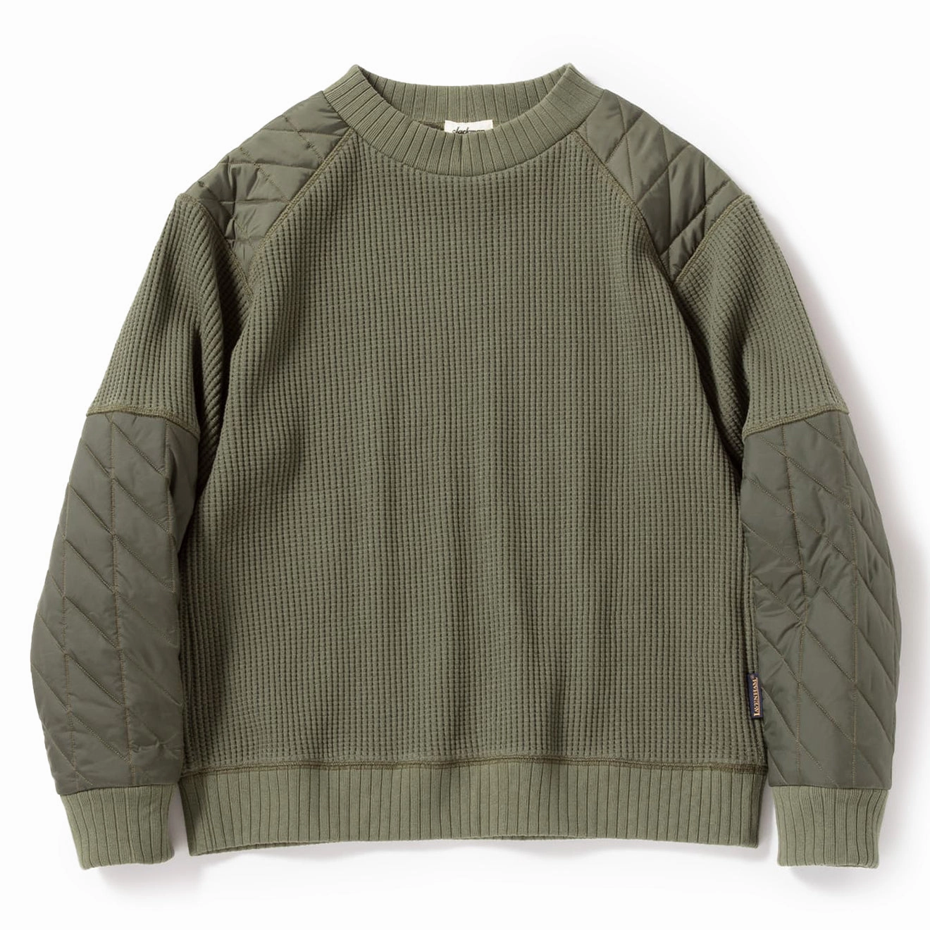 Exclusive Deal Inside Jackman Waffle Armoured Midneck Olive Green