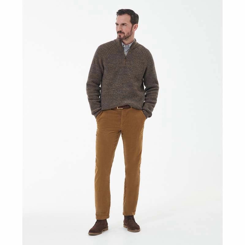 Barbour Horseford Lambswool Half Zip Mens Jumper - Sandstone MustShop Sale Trending Today Steal