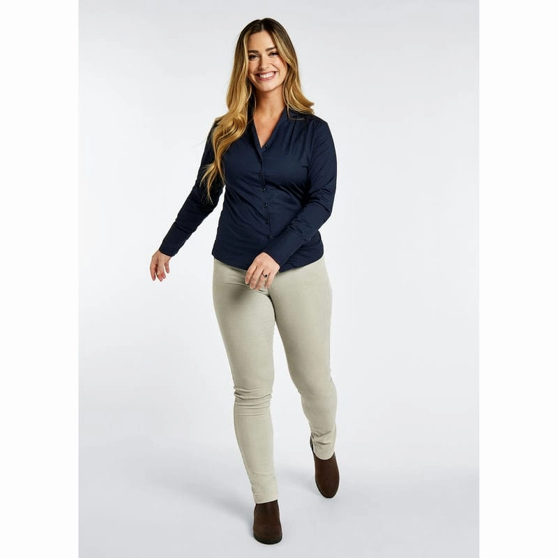 Dubarry Snowdrop Ladies Portrait Collar Shirt - Navy Hot Offer Inside Limited Stock Deals