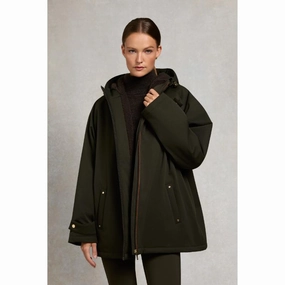 Hot Offer Event Holland Cooper One-Size Ladies Waterproof Jacket - Khaki