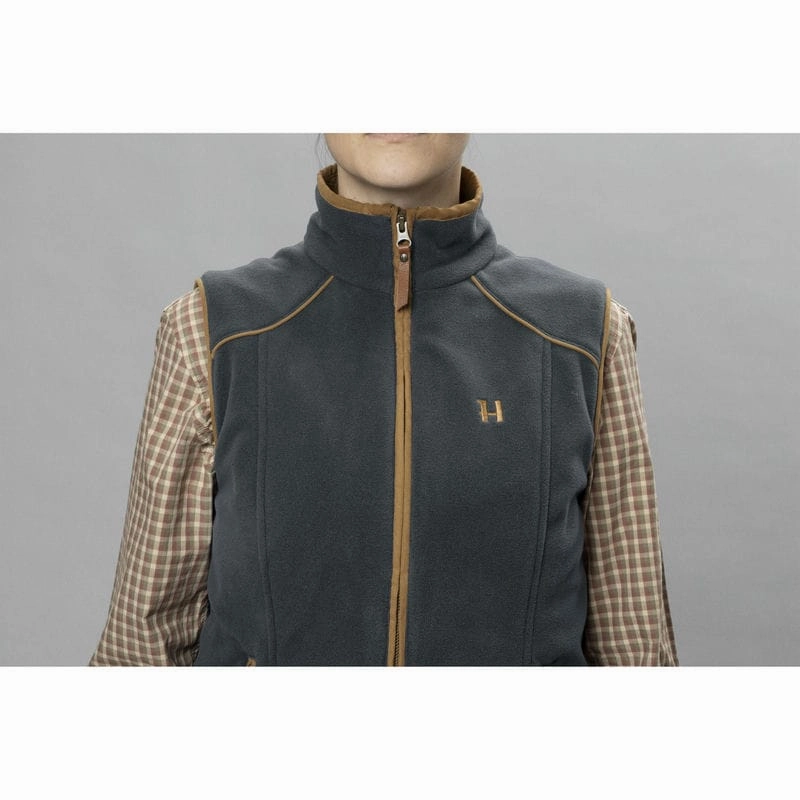 Harkila Sandhem 200 Ladies Fleece Gilet - Dark Navy Best Price Today Daily Clearance Deal