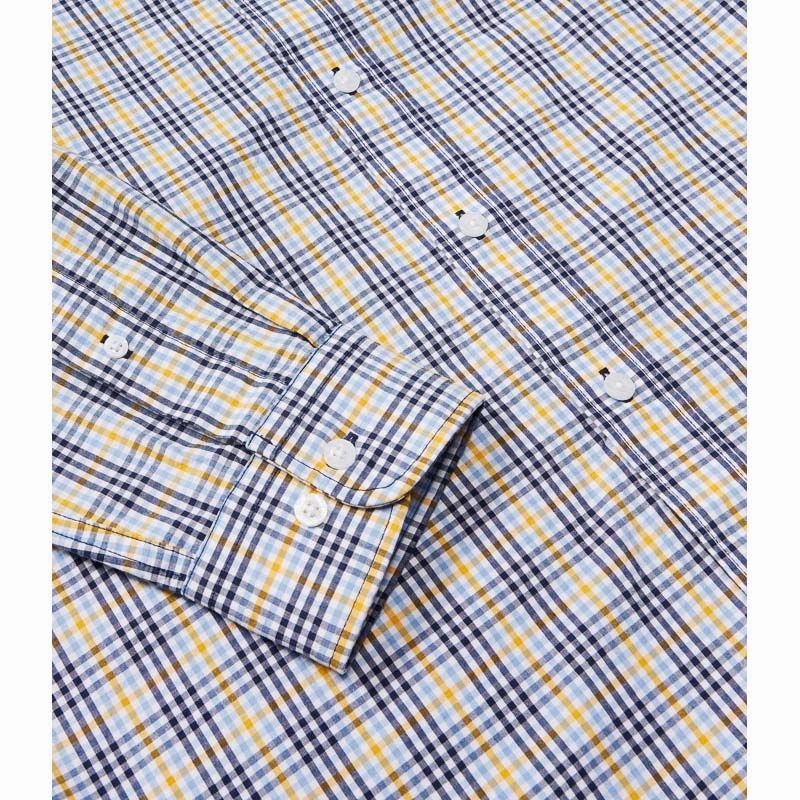 Special Occasion Discount R.M.Williams Classic Mens Shirt - Blue/Yellow/White