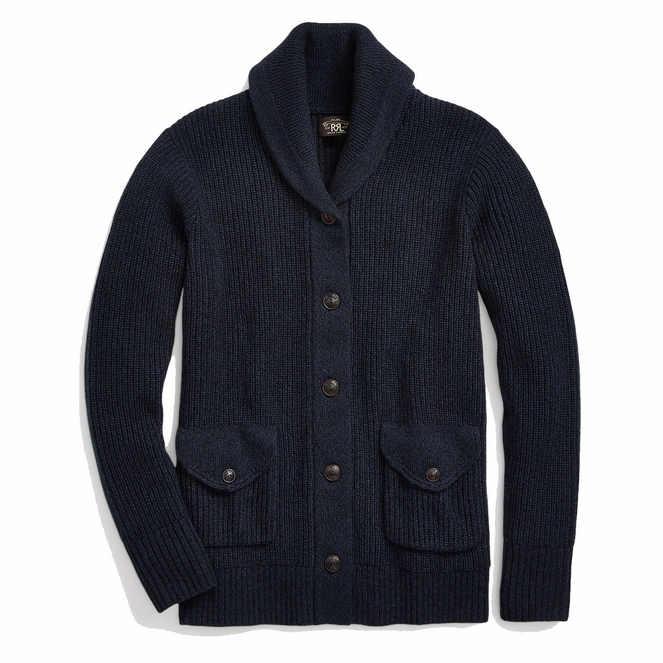 Rrl By Ralph Lauren Womens Cashmere Shawl Collar Cardigan Navy Grab the Deal Now MustHave Clearance