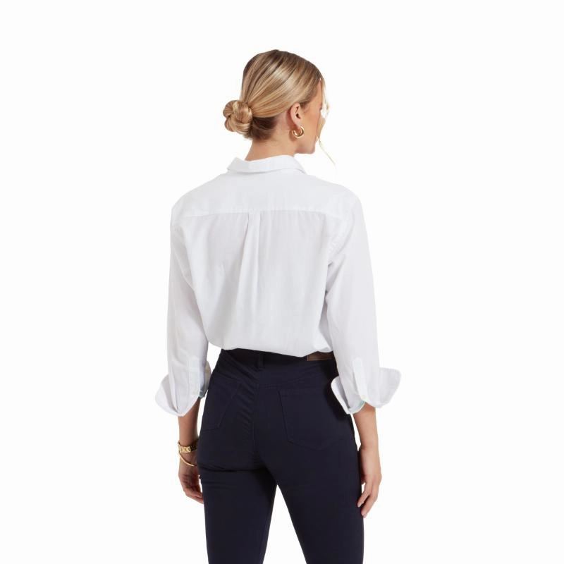 Schoffel Walberswick Ladies Cotton Shirt - White Shop Grab Now Big Savings Today