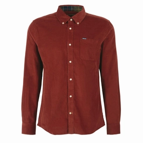 Barbour Ramsey Tailored Shirt Russet Special Offer Inside