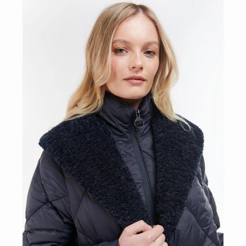 Barbour Tolsta Ladies Quilted Jacket - Dark Navy/Dress Biggest Savings Now