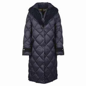 Online Exclusive Deal Instant Discount Barbour Tolsta Ladies Quilted Jacket - Dark Navy/Dress