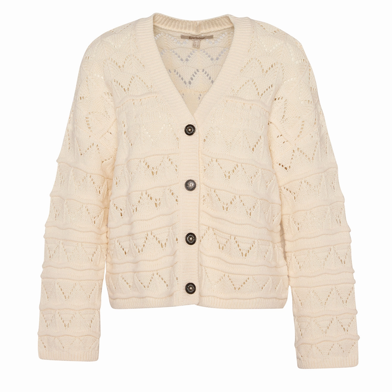 Flash Sale Alert Now Trending Savings Now Barbour Womens Isla Knitted Cardigan Cloud