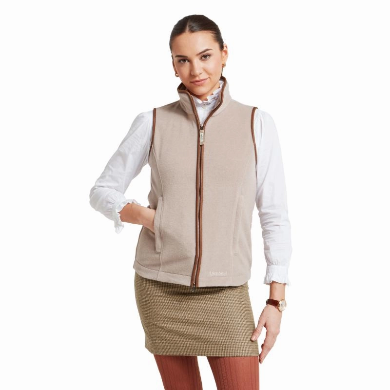 Big Hot Sale Schoffel Lyndon Ladies Fleece Gilet - Mushroom
