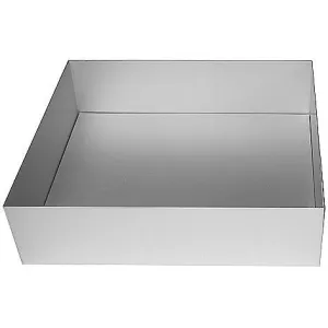 Silverwood Square 11" Loose Base Tin