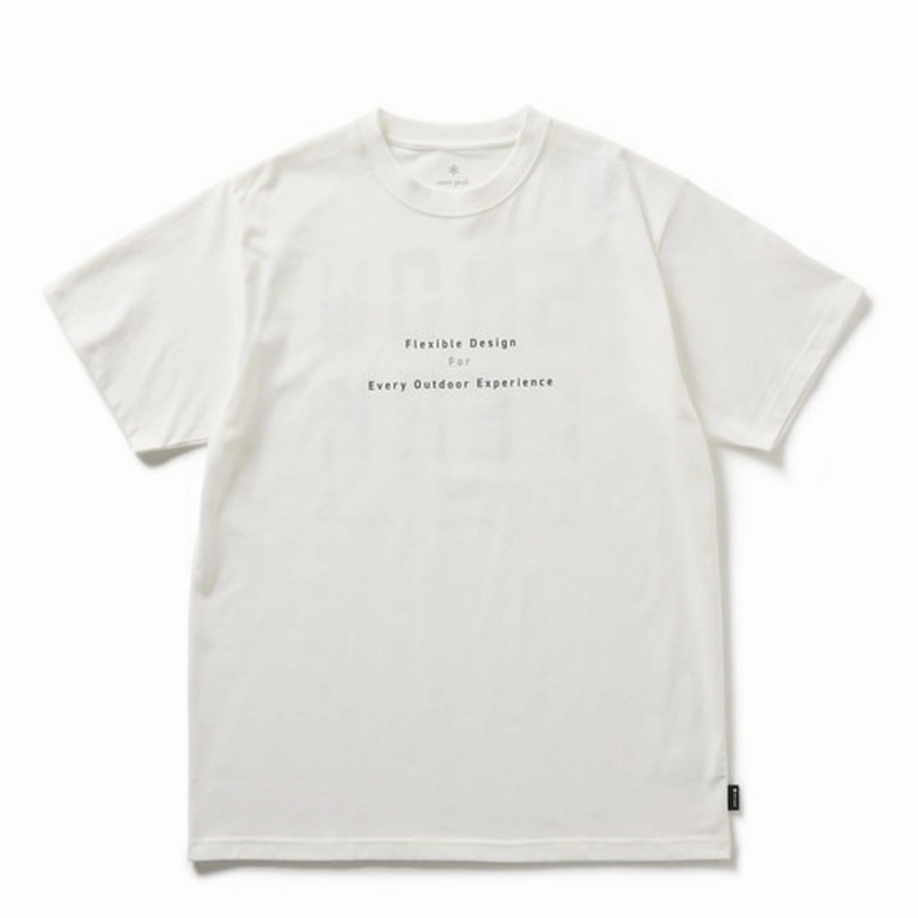 Snow Peak Back Printed Logo T-Shirt Off White Todays Special Picks Instant Discount