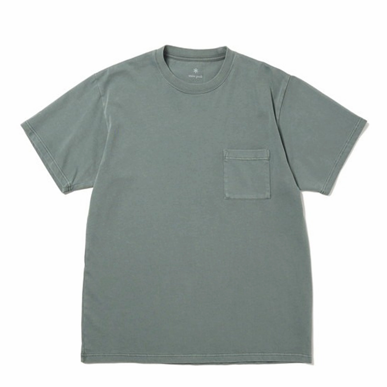 Snow Peak Garment Dyed T-Shirt Dark Green Flash Sale Alert
