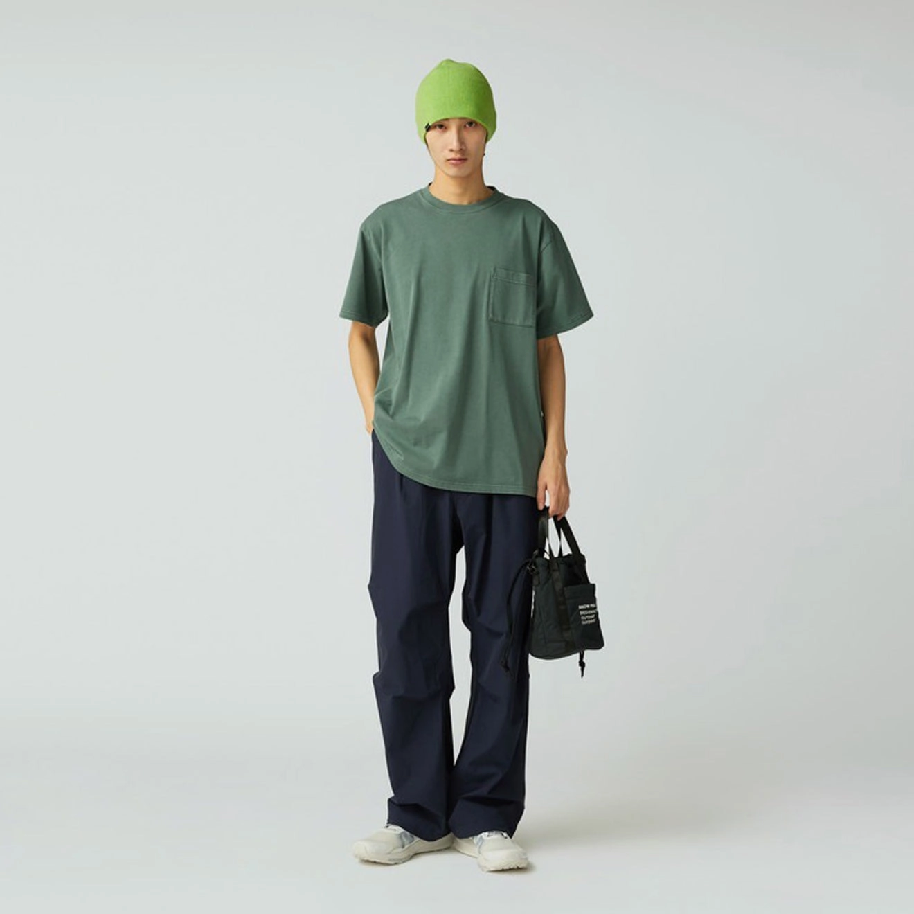 Snow Peak Garment Dyed T-Shirt Dark Green Mega Savings Now Hot Offer Inside