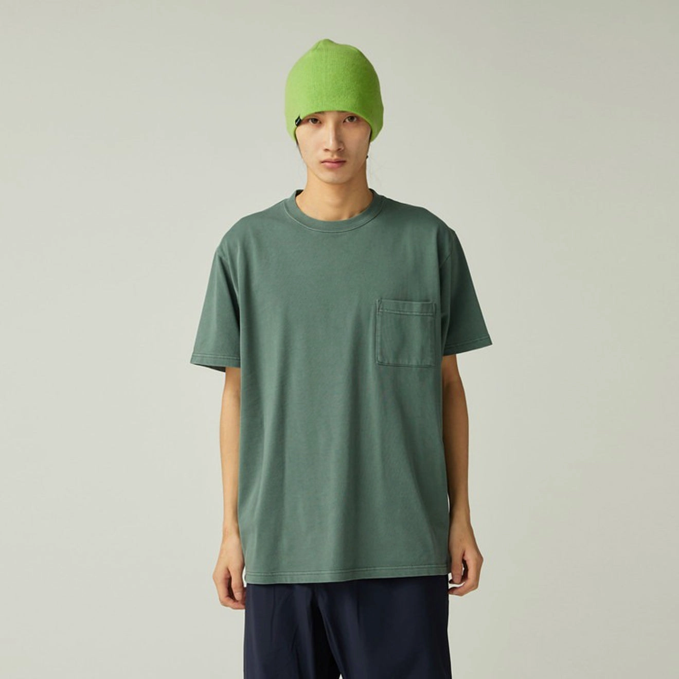 Snow Peak Garment Dyed T-Shirt Dark Green Hot Sale Frenzy Hot Offer Event