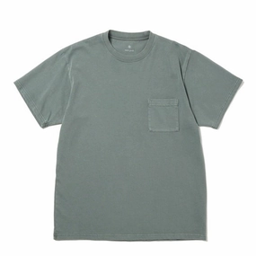 Snow Peak Garment Dyed T-Shirt Dark Green Flash Sale Alert
