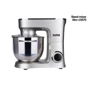 SONA Stand Mixer, 1300 Watts, Silver