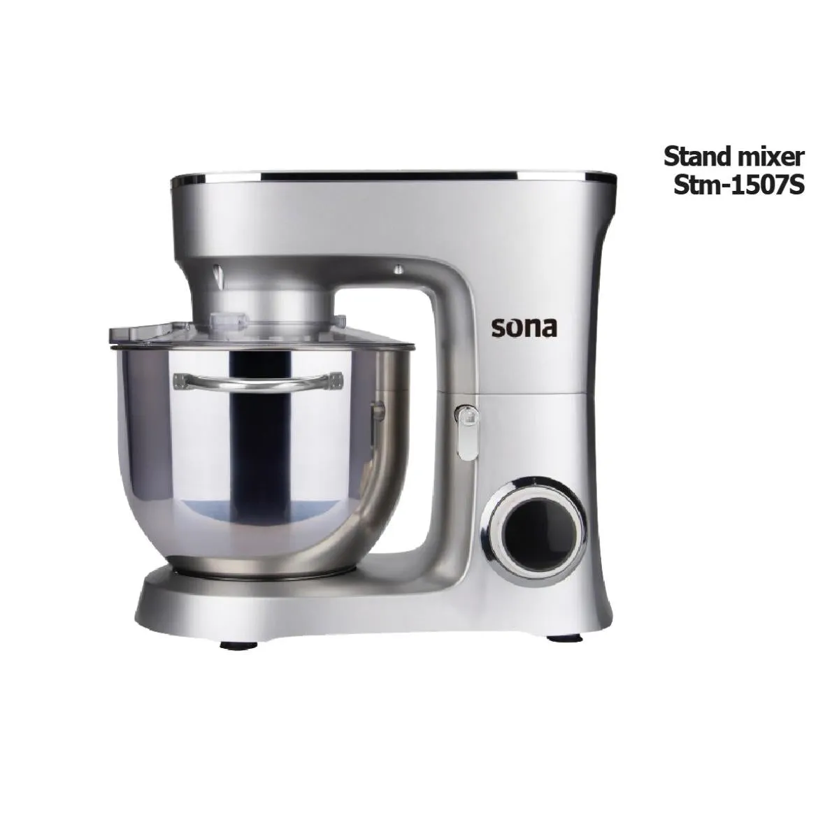 SONA Stand Mixer, 1300 Watts, Silver