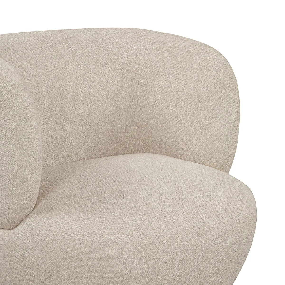 Sorrento Boucle Swivel Armchair