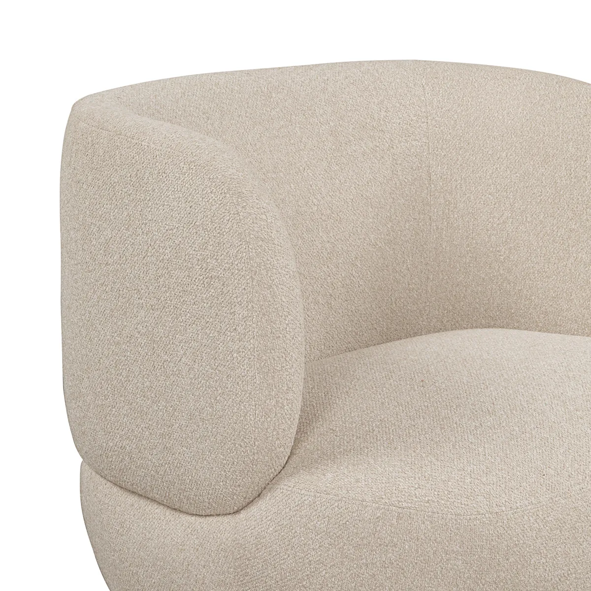 Sorrento Boucle Swivel Armchair