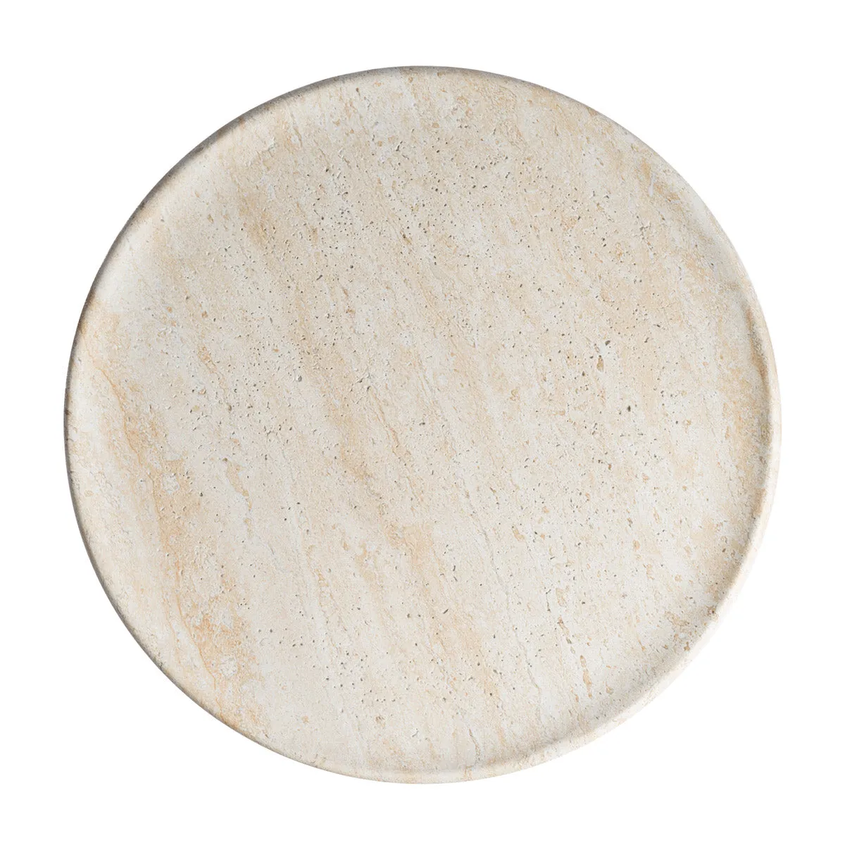 Sorrento Side Table (Travertine Finish)