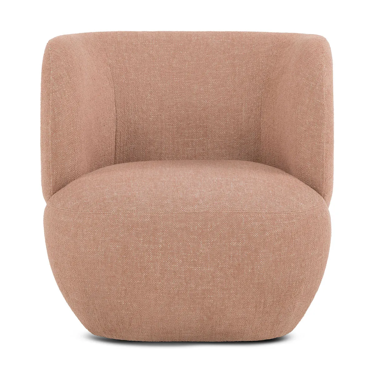 Sorrento Textured Fabric Swivel Armchair
