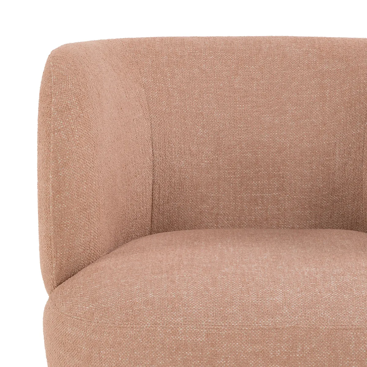 Sorrento Textured Fabric Swivel Armchair