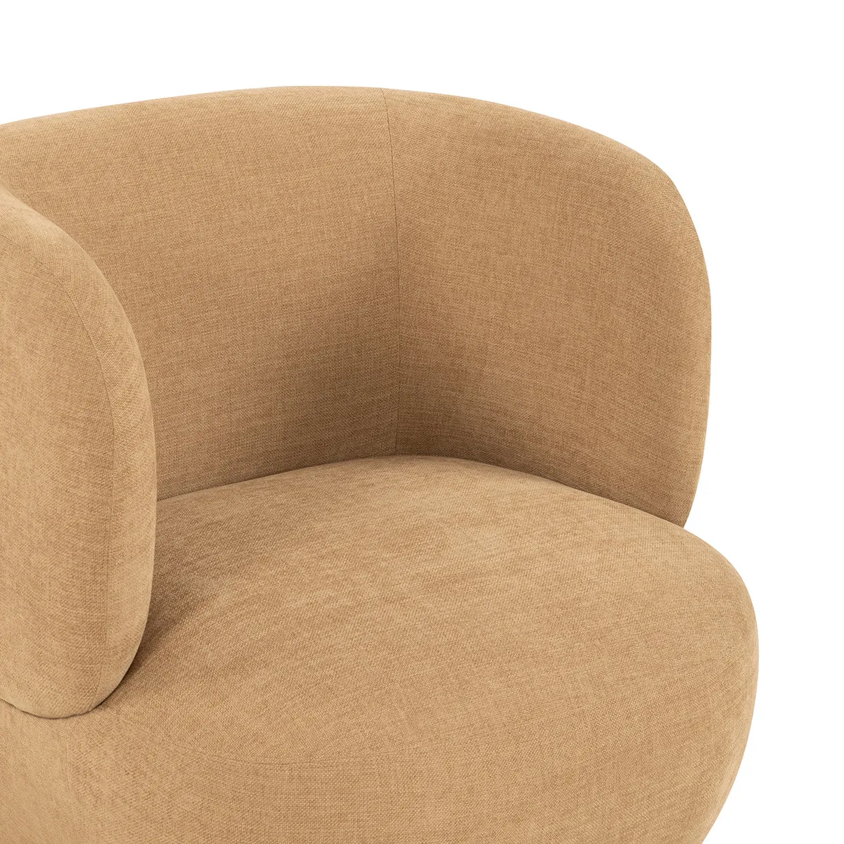 Sorrento Textured Velvet Swivel Armchair