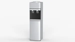 Sp Stand Water Dispenser Silver 2 Faucets
