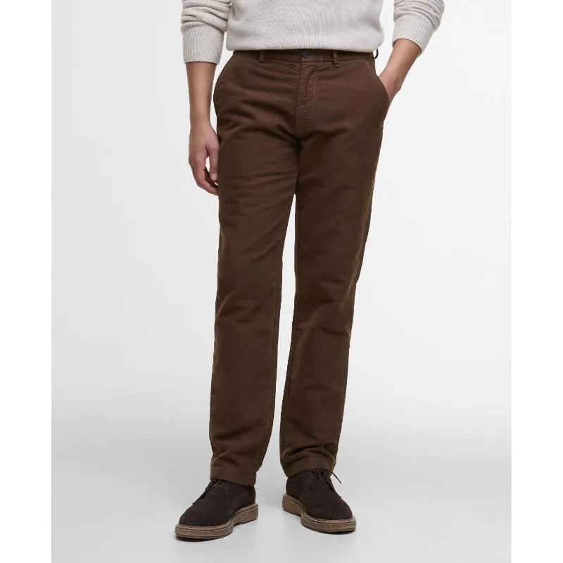 Barbour Moleskin Tailored Fit Mens Trousers - Dark Sand Perfect Gift Sale Online Exclusive Steal