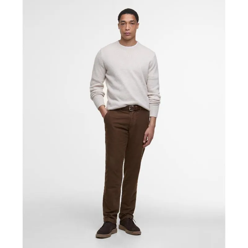 Perfect Gift Offer Barbour Moleskin Tailored Fit Mens Trousers - Dark Sand
