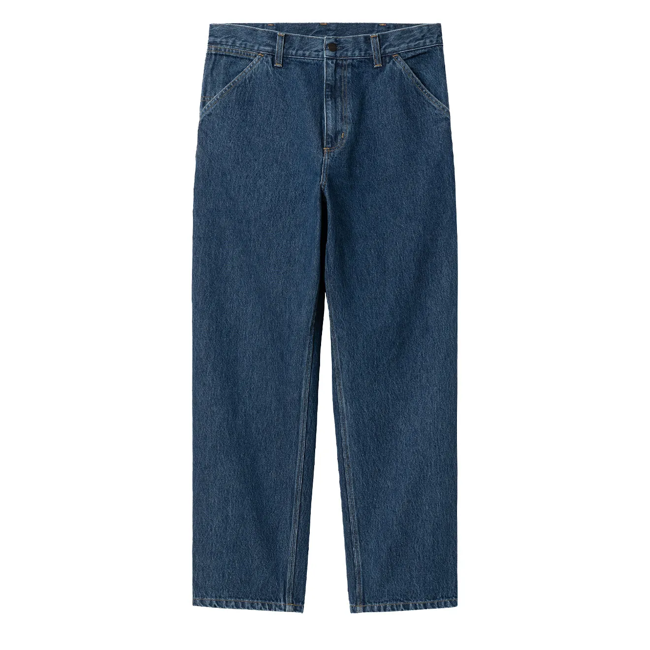 Carhartt Wip Single Knee Pant Blue Stone Washed Shop Todays Picks Big Hot Sale