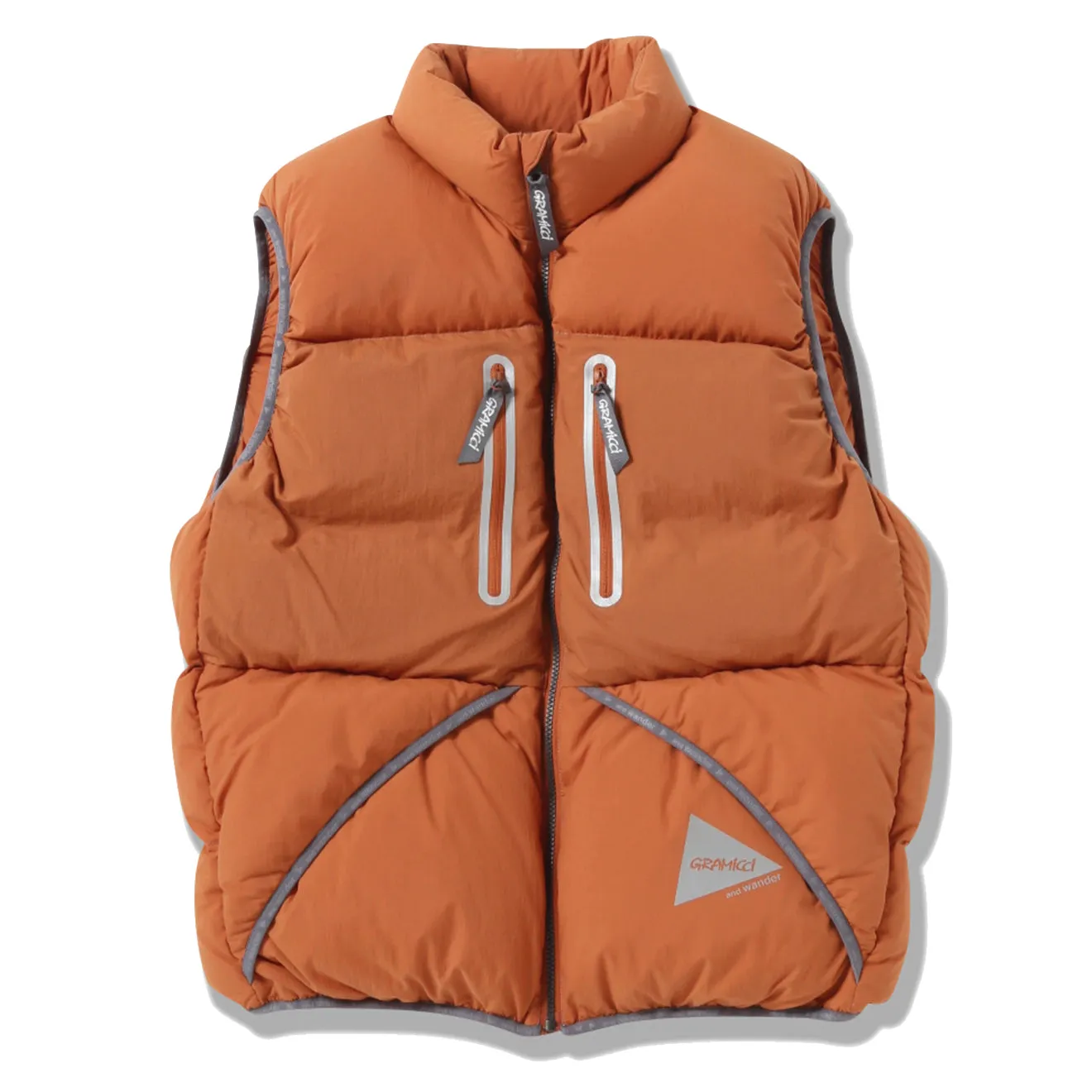 Gramicci X And Wander Down Vest Orange Online Deal Frenzy Trending Hot Deal