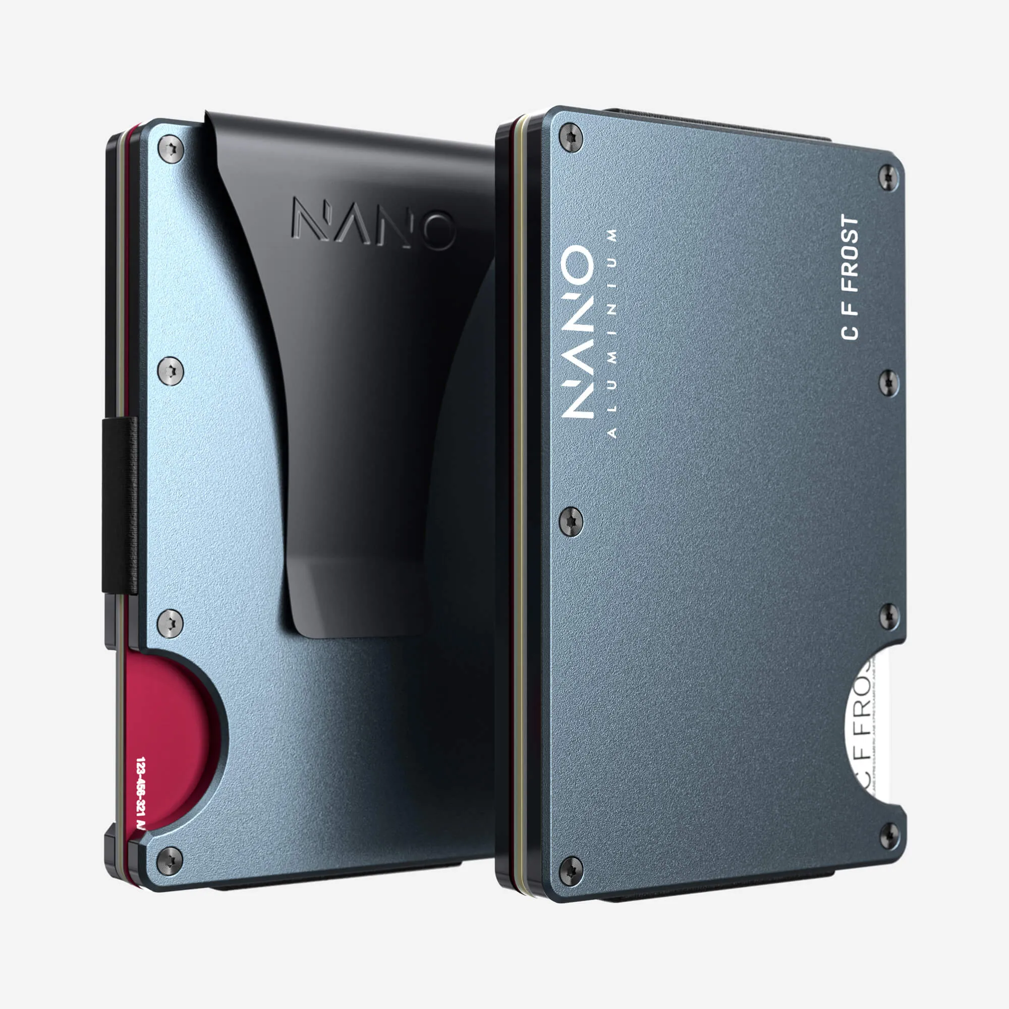Hot Pick Sale Personalised Money Clip Wallet (Forza Grey)