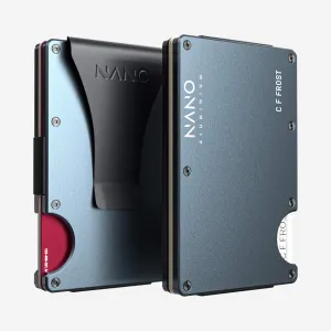 Hot Pick Sale Personalised Money Clip Wallet (Forza Grey)