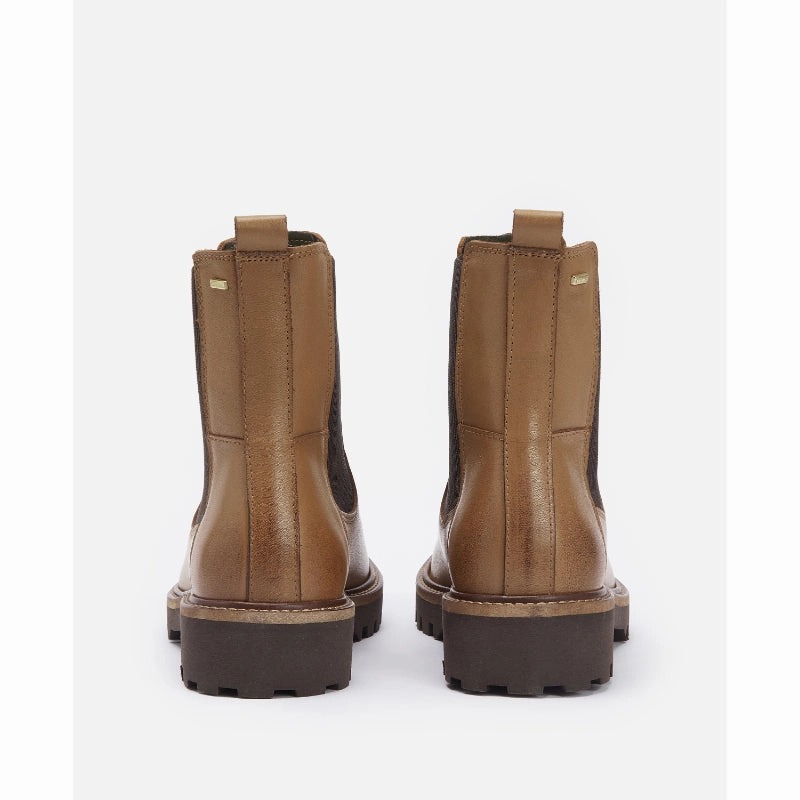 Shop the Savings Now Barbour Harmby Ladies Chelsea Boot - Chestnut