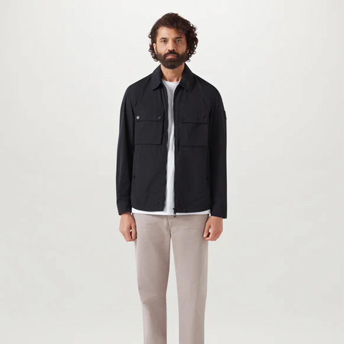 Instant Discount Clearance Blowout Belstaff Tourer Overshirt Black