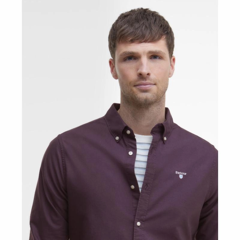 Barbour Oxtown Mens Tailored Shirt - Fig Todays Steal Hot Sale Alert