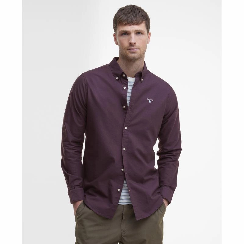Barbour Oxtown Mens Tailored Shirt - Fig Grab the Deal Now