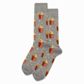Men'S Popcorn Crew Socks Instant Savings Inside