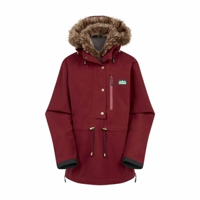 Ridgeline Monsoon Ii Arctic Ladies Waterproof Smock - Rhubarb Grab Save Today