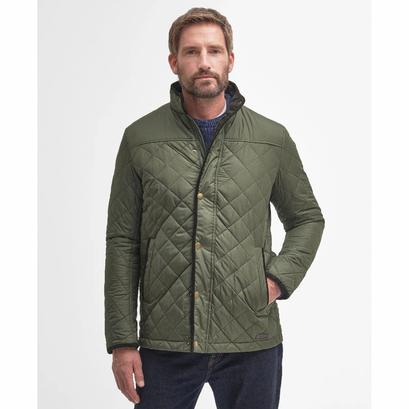 Barbour Brendon Mens Quilted Jacket - Forest Clearance Steal Today Trending Now Discount