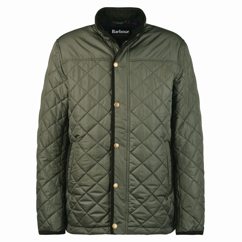 Barbour Brendon Mens Quilted Jacket - Forest Flash Deal Today