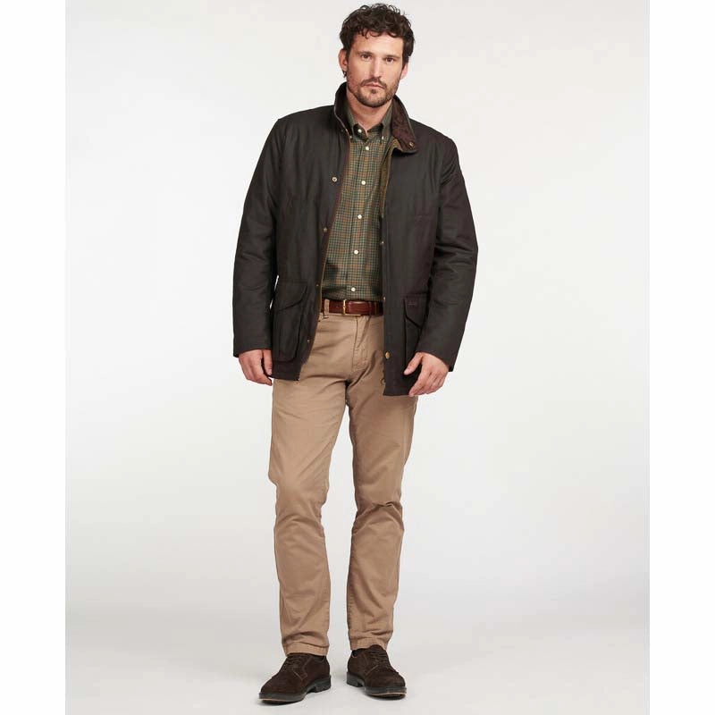 Trending Savings Now Barbour Hereford Mens Wax Jacket - Rustic