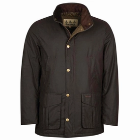 Barbour Hereford Mens Wax Jacket - Rustic Trending Hot Deal Big Hot Sale
