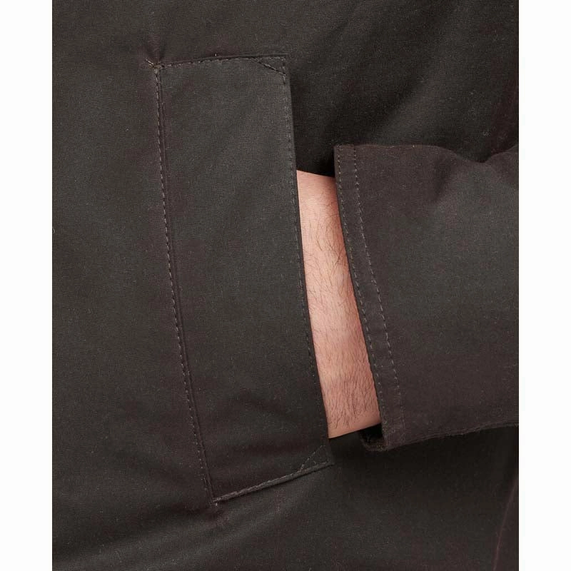Big Savings Today Shop Grab Savings Barbour Hereford Mens Wax Jacket - Rustic