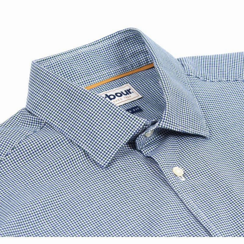 Barbour Highfield Micro Gingham Mens Shirt - Racing Green Shop Now Save Trendy Picks Today