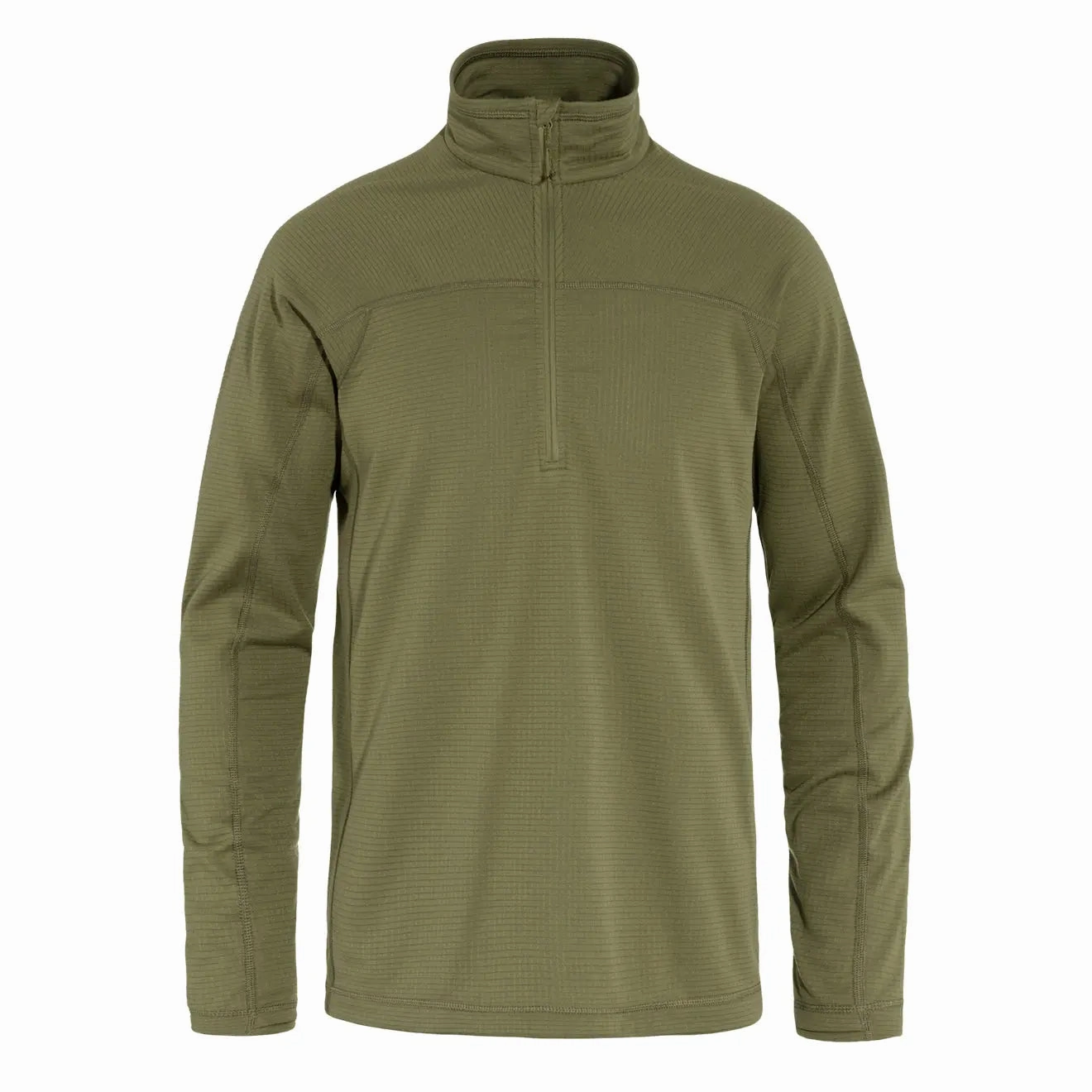 Fjallraven Abisko Lite Fleece Half Zip Green Today Only Discount