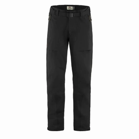 Clearance Event Today Exclusive Deal Inside Fjallraven Keb Eco Shell Trousers Black